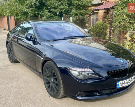 Черный БМВ 6 Серия, объемом двигателя 4.8 л и пробегом 240 тыс. км за 15000 $, фото 47 на Automoto.ua