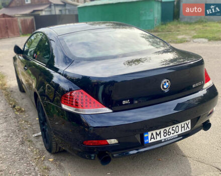Черный БМВ 6 Серия, объемом двигателя 4.8 л и пробегом 240 тыс. км за 15000 $, фото 46 на Automoto.ua