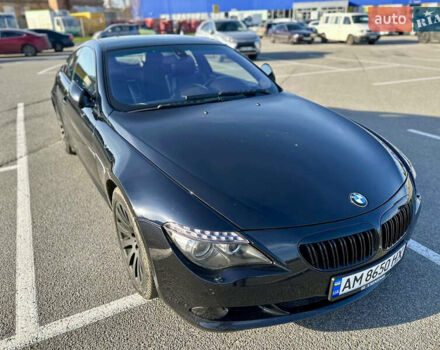 Черный БМВ 6 Серия, объемом двигателя 4.8 л и пробегом 240 тыс. км за 15000 $, фото 19 на Automoto.ua