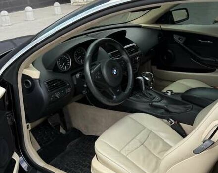 Чорний БМВ 6 Серія, об'ємом двигуна 3 л та пробігом 168 тис. км за 9000 $, фото 14 на Automoto.ua