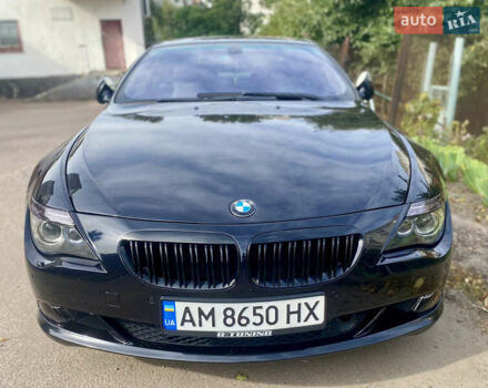 Черный БМВ 6 Серия, объемом двигателя 4.8 л и пробегом 240 тыс. км за 15000 $, фото 44 на Automoto.ua
