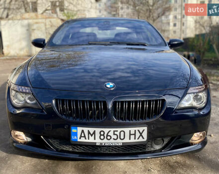 Черный БМВ 6 Серия, объемом двигателя 4.8 л и пробегом 240 тыс. км за 15000 $, фото 24 на Automoto.ua