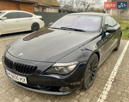 Черный БМВ 6 Серия, объемом двигателя 4.8 л и пробегом 240 тыс. км за 15000 $, фото 25 на Automoto.ua