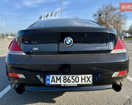 Черный БМВ 6 Серия, объемом двигателя 4.8 л и пробегом 240 тыс. км за 15000 $, фото 4 на Automoto.ua