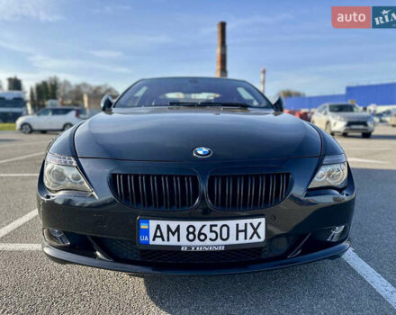 Черный БМВ 6 Серия, объемом двигателя 4.8 л и пробегом 240 тыс. км за 15000 $, фото 17 на Automoto.ua