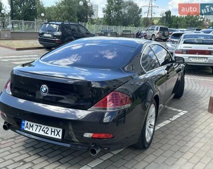 Черный БМВ 6 Серия, объемом двигателя 3 л и пробегом 160 тыс. км за 11000 $, фото 10 на Automoto.ua
