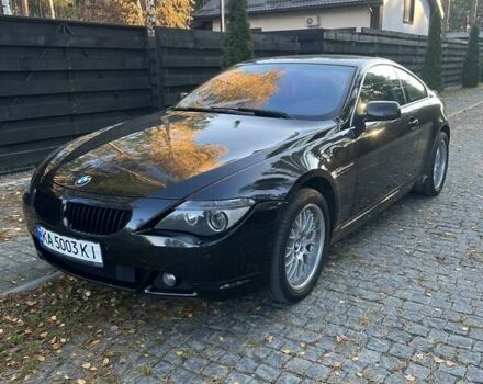 Черный БМВ 6 Серия, объемом двигателя 3 л и пробегом 186 тыс. км за 13900 $, фото 2 на Automoto.ua