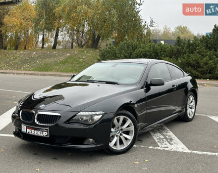 Черный БМВ 6 Серия, объемом двигателя 3 л и пробегом 130 тыс. км за 14199 $, фото 2 на Automoto.ua
