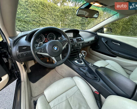 Черный БМВ 6 Серия, объемом двигателя 3 л и пробегом 130 тыс. км за 14199 $, фото 19 на Automoto.ua