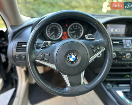 Черный БМВ 6 Серия, объемом двигателя 3 л и пробегом 130 тыс. км за 14199 $, фото 13 на Automoto.ua