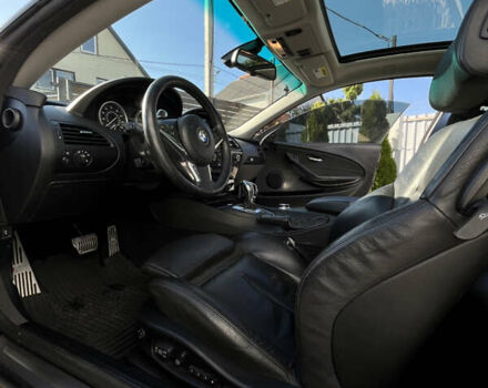 Черный БМВ 6 Серия, объемом двигателя 4.8 л и пробегом 110 тыс. км за 17000 $, фото 6 на Automoto.ua