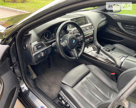 Черный БМВ 6 Серия, объемом двигателя 3 л и пробегом 66 тыс. км за 29300 $, фото 8 на Automoto.ua