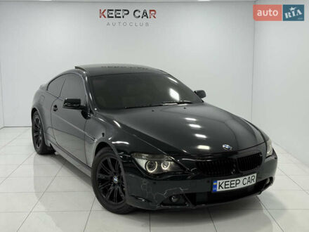 Черный БМВ 6 Серия, объемом двигателя 4.4 л и пробегом 130 тыс. км за 11000 $, фото 1 на Automoto.ua