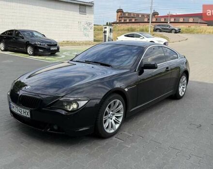 Чорний БМВ 6 Серія, об'ємом двигуна 3 л та пробігом 168 тис. км за 9000 $, фото 1 на Automoto.ua