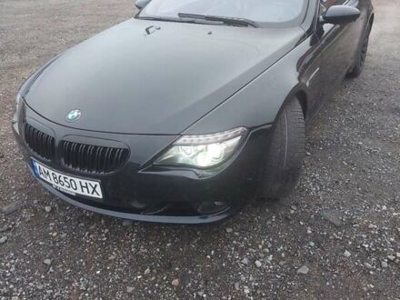 Черный БМВ 6 Серия, объемом двигателя 4.8 л и пробегом 241 тыс. км за 16500 $, фото 1 на Automoto.ua