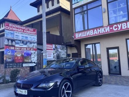 БМВ 6 Серія 2006 у Тячеве на Automoto.ua Чорний БМВ 6 Серія, об'ємом двигуна 3 л та пробігом 247 тис. км за 9800 $, фото 1 на Automoto.ua