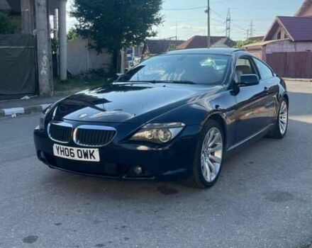 Черный БМВ 6 Серия, объемом двигателя 4.8 л и пробегом 123 тыс. км за 6484 $, фото 1 на Automoto.ua