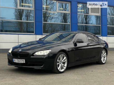 БМВ 6 Серія 2013 у Києві на Automoto.ua Чорний БМВ 6 Серія, об'ємом двигуна 3 л та пробігом 139 тис. км за 32000 $, фото 1 на Automoto.ua