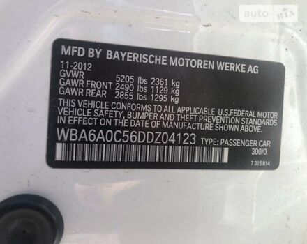 БМВ 6 Серія, об'ємом двигуна 3 л та пробігом 89 тис. км за 21999 $, фото 9 на Automoto.ua