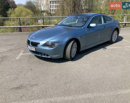 Синий БМВ 6 Серия, объемом двигателя 4.4 л и пробегом 158 тыс. км за 14400 $, фото 4 на Automoto.ua