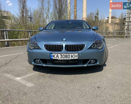 Синий БМВ 6 Серия, объемом двигателя 4.4 л и пробегом 158 тыс. км за 14400 $, фото 1 на Automoto.ua