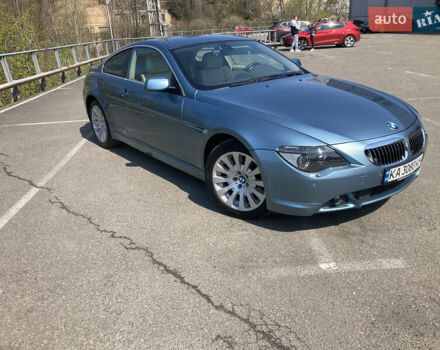 Синий БМВ 6 Серия, объемом двигателя 4.4 л и пробегом 158 тыс. км за 14400 $, фото 5 на Automoto.ua