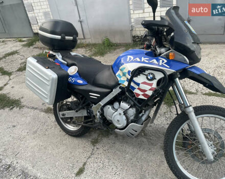 Синий БМВ 650, объемом двигателя 0.65 л и пробегом 29 тыс. км за 4500 $, фото 6 на Automoto.ua