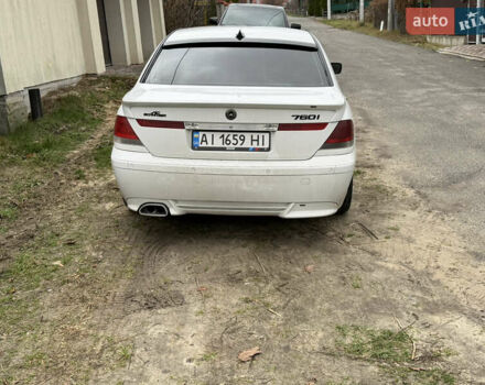 Белый БМВ 7 Серия, объемом двигателя 5.97 л и пробегом 160 тыс. км за 14999 $, фото 3 на Automoto.ua