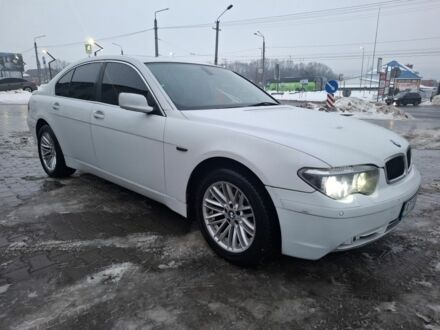 Белый БМВ 7 Серия, объемом двигателя 3 л и пробегом 380 тыс. км за 5800 $, фото 1 на Automoto.ua