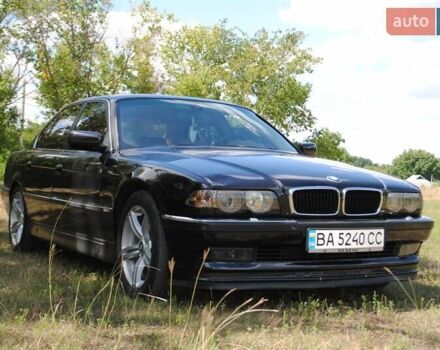 Черный БМВ 7 Серия, объемом двигателя 4.4 л и пробегом 386 тыс. км за 6300 $, фото 20 на Automoto.ua