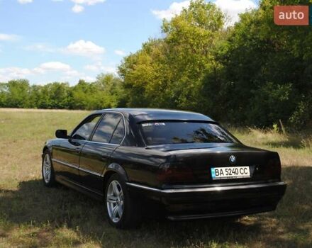 Черный БМВ 7 Серия, объемом двигателя 4.4 л и пробегом 386 тыс. км за 6300 $, фото 15 на Automoto.ua