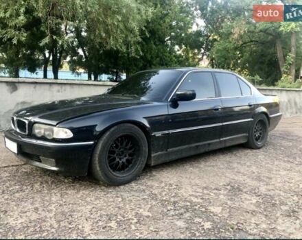 Черный БМВ 7 Серия, объемом двигателя 4.4 л и пробегом 320 тыс. км за 3800 $, фото 5 на Automoto.ua