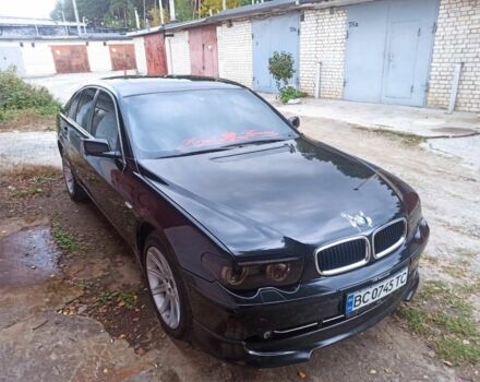 Черный БМВ 7 Серия, объемом двигателя 4.4 л и пробегом 356 тыс. км за 5199 $, фото 6 на Automoto.ua