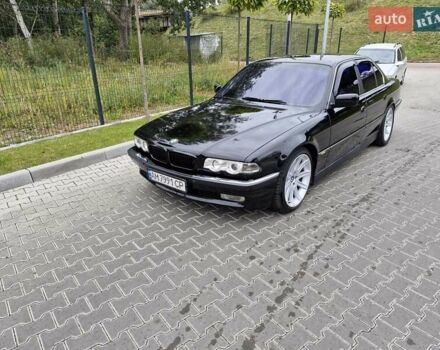 Черный БМВ 7 Серия, объемом двигателя 3.5 л и пробегом 320 тыс. км за 6300 $, фото 1 на Automoto.ua
