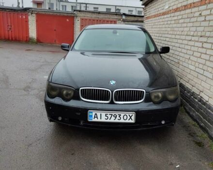 Черный БМВ 7 Серия, объемом двигателя 4.4 л и пробегом 200 тыс. км за 3500 $, фото 3 на Automoto.ua