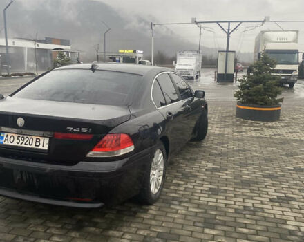 Черный БМВ 7 Серия, объемом двигателя 4.5 л и пробегом 160 тыс. км за 5000 $, фото 3 на Automoto.ua