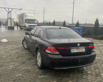 Черный БМВ 7 Серия, объемом двигателя 4.5 л и пробегом 160 тыс. км за 5000 $, фото 4 на Automoto.ua