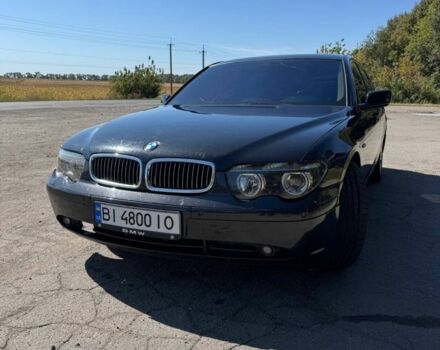 Черный БМВ 7 Серия, объемом двигателя 4.4 л и пробегом 462 тыс. км за 3900 $, фото 4 на Automoto.ua