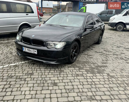 Черный БМВ 7 Серия, объемом двигателя 4.4 л и пробегом 400 тыс. км за 6500 $, фото 2 на Automoto.ua