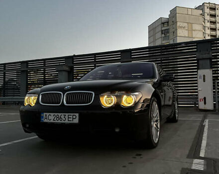 Черный БМВ 7 Серия, объемом двигателя 4 л и пробегом 327 тыс. км за 9800 $, фото 5 на Automoto.ua