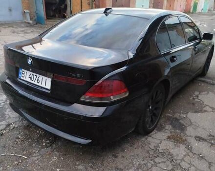 Черный БМВ 7 Серия, объемом двигателя 4.4 л и пробегом 407 тыс. км за 5600 $, фото 4 на Automoto.ua