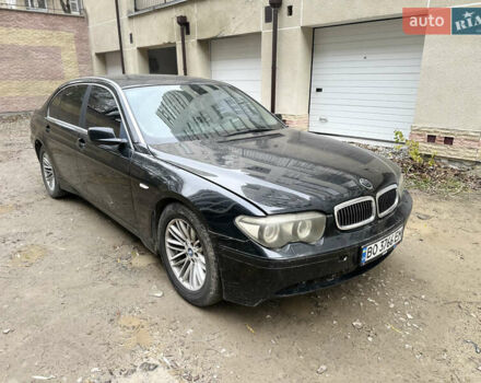 Черный БМВ 7 Серия, объемом двигателя 4.4 л и пробегом 262 тыс. км за 4200 $, фото 1 на Automoto.ua
