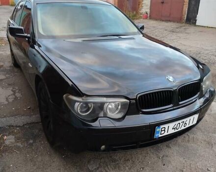 Черный БМВ 7 Серия, объемом двигателя 4.4 л и пробегом 407 тыс. км за 5600 $, фото 3 на Automoto.ua