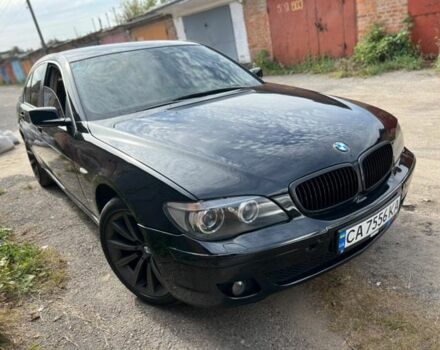 Черный БМВ 7 Серия, объемом двигателя 4 л и пробегом 577 тыс. км за 7200 $, фото 2 на Automoto.ua