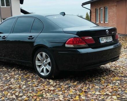 Черный БМВ 7 Серия, объемом двигателя 4 л и пробегом 268 тыс. км за 5500 $, фото 3 на Automoto.ua