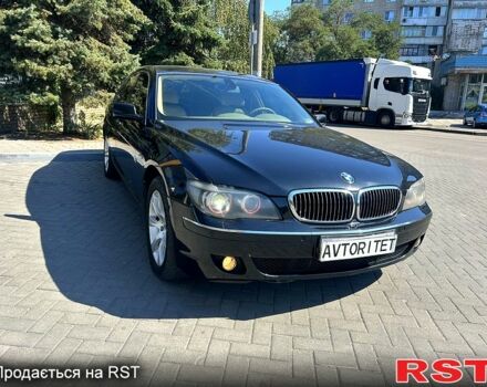 Черный БМВ 7 Серия, объемом двигателя 4.8 л и пробегом 332 тыс. км за 3999 $, фото 5 на Automoto.ua