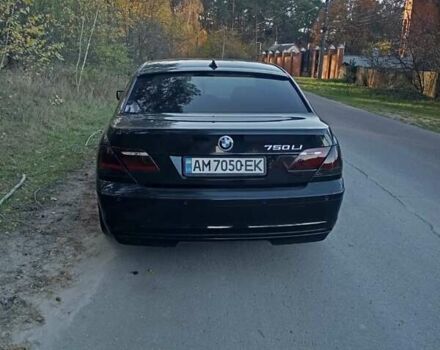 Черный БМВ 7 Серия, объемом двигателя 4.8 л и пробегом 331 тыс. км за 10500 $, фото 2 на Automoto.ua