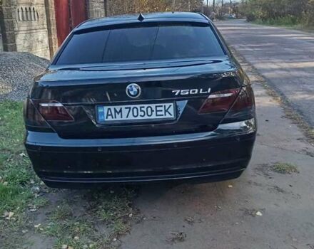 Черный БМВ 7 Серия, объемом двигателя 4.8 л и пробегом 331 тыс. км за 10500 $, фото 8 на Automoto.ua