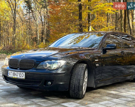 Черный БМВ 7 Серия, объемом двигателя 4.8 л и пробегом 205 тыс. км за 9000 $, фото 7 на Automoto.ua