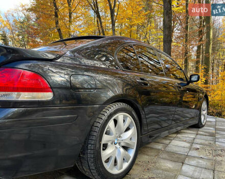 Черный БМВ 7 Серия, объемом двигателя 4.8 л и пробегом 205 тыс. км за 9000 $, фото 16 на Automoto.ua